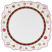 Perníkový vianočný plytký tanier 26cm
