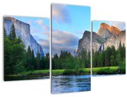 Obraz divokej horskej krajiny (90x60 cm)