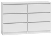 Komoda Osko OK6 120, Farby:: biela