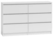 Komoda Osko OK6 120, Farby:: biela