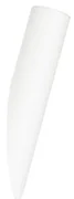 Moderná nástenná lampa biela - Slam
