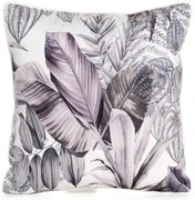 DEKORAČNÁ OBLIEČKA NA VANKÚŠ DAVOS2 45X45 CM LISTY