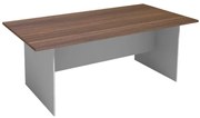Rokovací stôl PRIMO GRAY, 2000 x 1000 mm, sivá/orech