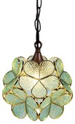 Stropová Tiffany luster GREEN Ø21