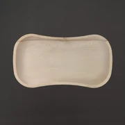 AMADEA Drevený servírovací podnos, masívne drevo, 30 cm