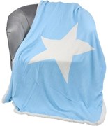 Deka Astra 16 modrá/ecru 120x150 Merkury Home