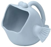 Scrunch silikónové vedierko a kanvička 2v1 v tvare ryby, Duck Egg Blue