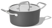 Elmich Nepriľnavý keramický hrniec Vital Ø 18 cm (2L) - tmavosivý
