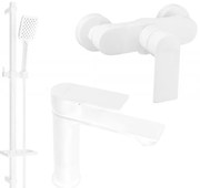 Mexen Royo sprchová sada DQ62, biely - 72204DQ62-20