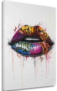 Obraz Graffiti Lips | Talianske plátno