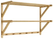 Vešiak B005 NAT, bambus