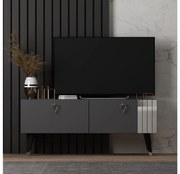TV stolík/skrinka Nipuni (antracit) . Akcia -19%. Vlastná spoľahlivá doprava až k Vám domov. 1095209