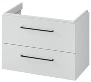Cersanit Larga, umývadlová skrinka 80cm, šedá matná, S932-075