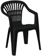 Plastová stolička Scilla antracit