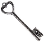 Závesná dekorácia Kľúč, 14 x 4,5 cm