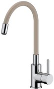 Ceramia S-Line Pro drezová batéria so silikónovým ramienkom béžová / chróm SIKOBSLPRO290BE