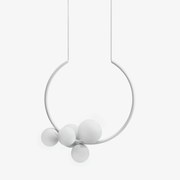 Lucis závesné svietidlo Ohm 29W Led 4000K sklo čierna opál ZL2.L2.O55.61