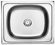 Deante ZEU_010A - Kuchynský drez TECHNO 40x50 cm satén