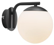 Nástenné svetlo Nordlux Grant (čierna) kov, sklo IP20 47091003