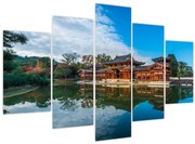 Obraz - Chrám Byodo-in, Japonsko (150x105 cm)