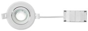 Markslöjd 108885 - LED stmievateľné kúpeľňové podhľadové svietidlo PLUTO LED/4,9W/230V IP44 biela