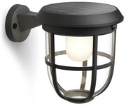 Philips-LED Solárne nástenné svietidlo so senzorom RADII LED/1,3W/3,7V 3000K IP44