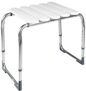 Ridder Ridder, HANDICAP kúpeľňová stolička, nastavitelná výška, chrom/biela, A172101