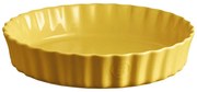 Žltá keramická koláčová forma Emile Henry, ⌀ 28 cm