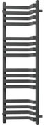 Mexen Loop, kúpeľňový radiátor 1250 x 375 mm, 666 W, grafitová, W129-1250-350-00-66
