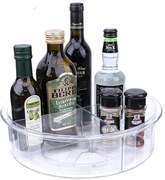 Otočný organizér XXL - LAZY SUSAN Orion - s priehradkami pr. 30 cm