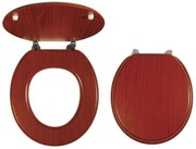 Novaservis - sedátko dyhované MDF, WC/ORECHLYRA