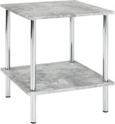 Odkladací stolík Boston, šedý betón%