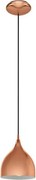 Eglo 55284 - Závesné svietidlo CORETTO na lanku 1xE27/60W/230V, medené