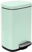 Spirella pedálový odpadkový kôš AKIRA matná ľadovo zelená oceľ 5 L 10.20813