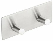 SAPHO 31202 samolepiaci dvojháčik, brúsená nehrdzavejúca oceľ