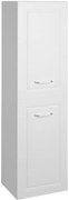 Aqualine Aqualine, FAVOLO skrinka vysoká s košom 40x150x31 cm, biela mat, FV160