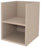 Mereo, Mereo Aira, kúpeľňová skrinka 40 cm, spodná, Multidecor, Šedý kameň, MER-CN795SSEKA