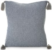 DEKORAČNÁ OBLIEČKA NA VANKÚŠ POLY 06 45X45 CM STRIEBORNÁ