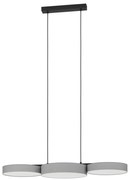 Eglo 900856 - LED RGBW Stmievateľný luster na lanku BARBANO-Z 3xLED/7,5W/230V šedá