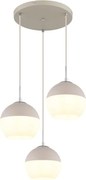 Globo 15999-3HR - Závesný luster na lanku RAGUSA 3xE27/60W/230V