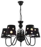 Luster na reťazi BATLEY 5xE14/60W/230V