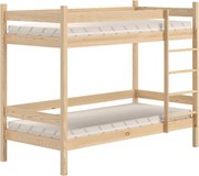 Poschodová posteľ Fabrio 80x200 - borovica