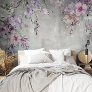 Fototapeta - Stena s kvetmi II. (147x102 cm)