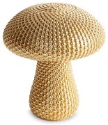 DEKORAČNÁ SOŠKA DEAN 14X14X16 CM ZLATÁ