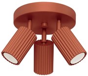 Bodové svietidlo v tehlovej farbe Gleam – Sollux