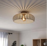 Eglo 901747 - Stropné svietidlo MOGANO 1xE27/40W/230V pr. 43 cm krémová