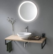 Aqualine Sapho, VEGA pracovná doska 104x45cm, dub platin