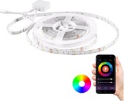 RGB LED Stmievateľný pásik Wi-fi + hudobná funkcia LED/16W/230V 5 m Tuya