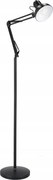 Stojacia lampa 1xE27/40W/230V čierna
