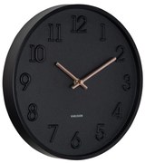 Nástenné hodiny Calma Karlsson KA6041BK, 30cm